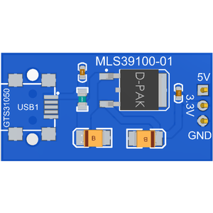 มินิยูเอสบี 5V 3.3V โมดูลจ่ายไฟ LM39100 ตัวควบคุมแรงดันไฟฟ้าแบบเส้นตรงชนิด Low Dropout 500mA เอาต์พุต LDO ตัวควบคุมแรงดันไฟฟ้า MLS39100-01 - Product Image 4