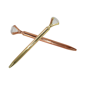 Bolígrafo de gel con cabeza de diamante grande, Bolígrafo De Metal Kawaii, Gema grande, suministros de oficina y escuela, caneta de diamante, promoción - Product Image 5