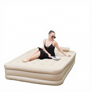Double Size Automatic Inflatable Air <b>Mattress</b> Built-in Pump Modern <b>Foldable</b> Design Outdoor Hospital Bedroom Use Park - Product Image 3