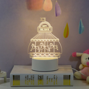 Lámpara de Escritorio Creativa Moderna para Sala de Estar, Lámpara de Noche LED 3D con Forma de Corazón de Niña, Luz Cálida Blanca, Romántica de Ensueño - Product Image 6