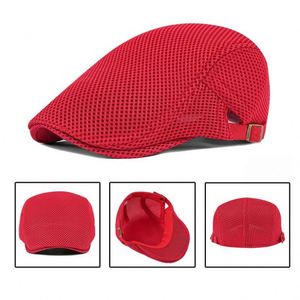 Casquettes de béret respirantes en maille pour le printemps et l'été - Product Image 2