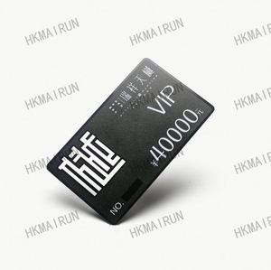 Cartes de remerciement personnalisées en métal bon marché, souvenir de banque - Product Image 3