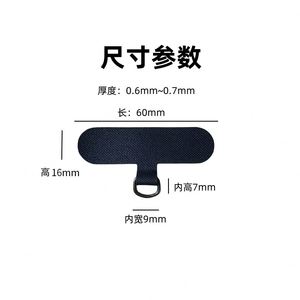 Porte-clés en corde de coton tressée à la main de 18 cm, style bohème, minimaliste, pour clés de voiture et sac, décoration suspendue, best-seller - Product Image 3