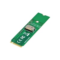 Kartu Adaptor Internal M.2 (PCIe X4) OcuLink SFF-8612 NVMe SSD-Stock 10Gbps Model ST5117/SM-U2SFF-8612
