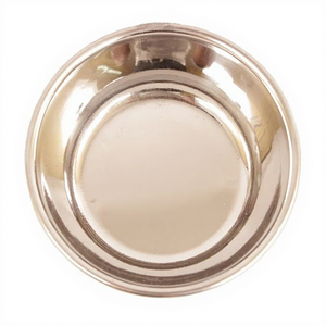Tazón de Cobre Martillado Artesanal con Interior de Acero Inoxidable, Tazón Multiusos para Servir y Mezclar - Product Image 2