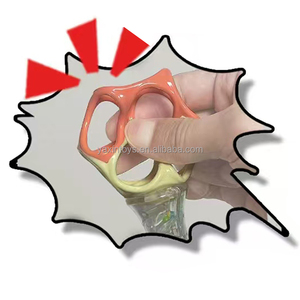 YA XIN <span class=keywords><strong>Oball</strong></span> Shaker hochet <span class=keywords><strong>jouet</strong></span> infantile début éducatif saisir secouant colle douce dentition main cloche hochet pour bébé - Product Image 3