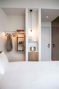 Muebles Modernos para Hotel, Juego de Comedor de Ratán, Muebles para Hotel Holiday Inn Express, Armario, Dormitorio, Muebles para Patio - Product Image 4