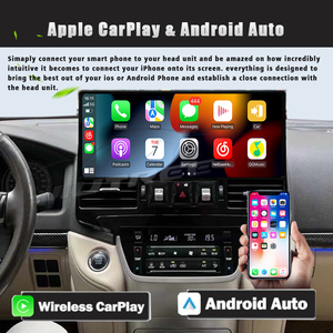 Écran d'autoradio Android 13 17 pouces pour TOYOTA LAND CRUISER 200 LC200 LC300 2007-2015 Lecteur vidéo multimédia GPS automobile - Product Image 4