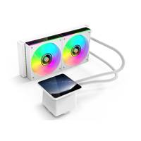 Refroidisseur d'Eau CPU SOEYI 240mm Blanc OEM ODM à Écran LCD pour PC