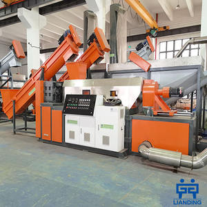 PE LDPE HDPE ambalaj filmi su kaldırma cihazı LLDPE çanta plastik sıkma kurutma granülasyon makinesi - Product Image 3