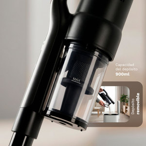 Aspirateur à bâton Asp-Roller 600W 16Kpa avec filtre Hepa lavable et câble de 5,5 m pour le nettoyage des sols à la maison - Product Image 6