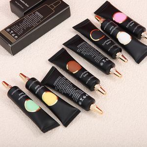 Grosir 10 warna Concealer Label pribadi Vegan rias wajah dasar Primer mata - Product Image 3