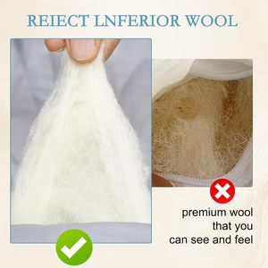 100% Úc Len Nhẹ <span class=keywords><strong>Comforter</strong></span> Nữ Hoàng kích thước, 100gsm mỏng làm mát <span class=keywords><strong>Comforter</strong></span> - Product Image 6