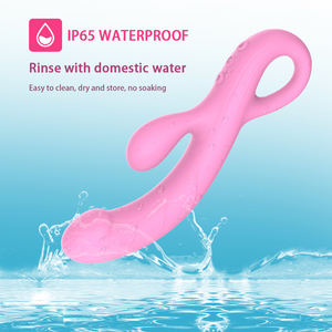 YLove Soft Liquid Rubber Clit <span class=keywords><strong>G</strong></span> <span class=keywords><strong>Spot</strong></span> Stimulation <span class=keywords><strong>Rabbit</strong></span> Dildo Sex Adult Women <span class=keywords><strong>Vibrator</strong></span> Sex Toys untuk Wanita - Product Image 6