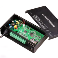 SPI 110v 220v programmation protocole Art-Net LED Studio LED construit H802ra esclave en ligne 4 univers Artnet contrôleur dmx