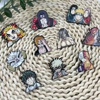 Broches et badges métalliques tendance Anime, personnages de dessins animés durables, faible MOQ, vente en gros, cadeaux Anime pour sacs et sacs à dos