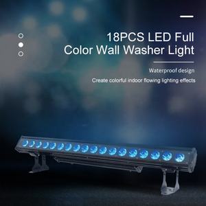 Lámpara de Pared LED RGBWA UV de 18 Piezas y 18 W, Iluminación de Exterior, Barra LED para Pared, Gran Venta - Product Image 2