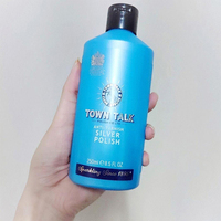 Town Talk Silvercare 250ml Solution Nettoyante Anti-ternissement pour Bijoux en Argent Liquide Polissant pour Argent