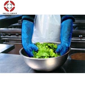 ถุงมือยางเกรดอาหาร60ซม. สีขาวขนาดพิเศษ - Product Image 2