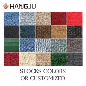 Nouveau design de Shanghai Hangju's Office <span class=keywords><strong>Tapis</strong></span> uni tufté Pile de boucle faite à la machine pour les chambres Stocks bon marché Ensembles de <span class=keywords><strong>tapis</strong></span> en rouleau uniques - Product Image 2