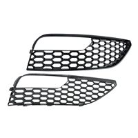 Nouvelle calandre de phare antibrouillard en ABS noir brillant de haute qualité pour Audi A3 Non-Sline 13-16 8V Hatchback, installation facile 1