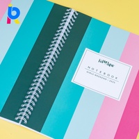 Hersteller Individuelles Logo A4 A5 A6 Premium Spiralblock 100 Blatt Geschenk für Journal Geschäftliche Werbezwecke