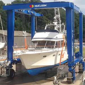 Harga Terbaik Derek Kapal Mobile 75 Ton 80 Ton <span class=keywords><strong>200</strong></span> Ton 500 Ton Derek Gantry Pengangkat Kapal Laut Yacht - Product Image 6