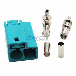 Conector Automotriz Recto 2 en 1 Doble Fakra Z Hembra FME Macho - Product Image 5