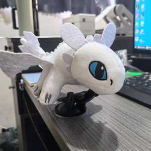 Muñeco de Peluche Decorativo para Coche, Colgante de Techo, Pequeño Dragón Volador, Accesorio para <span class=keywords><strong>Casco</strong></span> de Motocicleta - Product Image 3