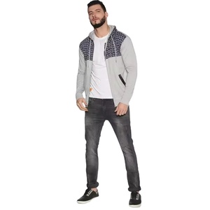 Ventes en gros de sweats à capuche à fermeture éclair personnalisés avec logo hip-hop, sweats à capuche surdimensionnés pour hommes, sweats d'hiver, 100% coton mélangé - Product Image 6