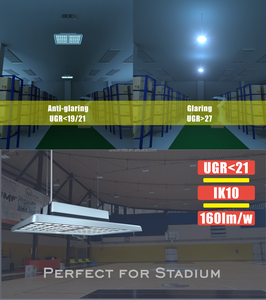 Nhà Máy Giá ugr <19 Anti-Glare vuông ánh sáng công nghiệp-tư nhân khuôn mẫu cho nhộn nhịp trung tâm hậu cần với xe nâng giao thông - Product Image 6