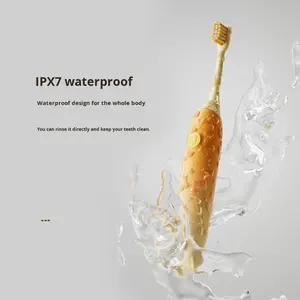 Nouvelle brosse à dents électrique pour enfants Bycare, rechargeable, avec icône d'ours, dessin animé, étanche, à lévitation magnétique, sonique, autonettoyante 3 - Product Image 5