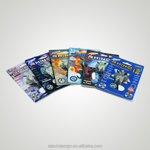 การ์ด Rhino 3 มิติ ออกแบบเอง สำหรับยาเพิ่มสมรรถภาพทางเพศชาย ซีรีส์ 69 รูปแบบใหม่ พิมพ์เลนติกูลาร์ 3 มิติ 5 มิติ - Product Image 4
