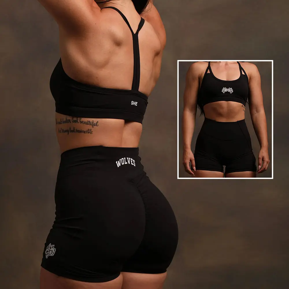 Darc Sports New Training Quick Dry Solid Workout Gym Women Outdoor Yoga di alta qualità reggiseno sportivo personalizzato ad alto supporto
