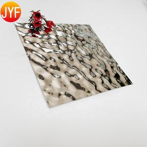 Z Z070 צבע פלדת גיליון דלת דקורטיבי פנלים שחור מים גל חותמת נירוסטה גיליון - Product Image 6