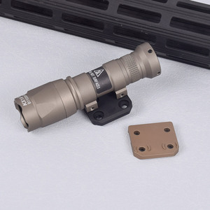 Support de base en aluminium pour lampe tactique M300 M600, système MLOK, support latéral vertical, couleur sable noir - Product Image 4