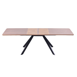 Free Sample Luxury Modern Mdf Rectangular Extendable 4 6 8 10 12 Person Seater Seats Furniture <strong>Space</strong> <strong>Saver</strong> Dining <strong>Table</strong> - Product Image 3