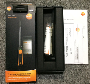 Anémomètre Testo 405i, Instrument Intelligent de Mesure du Volume d'Air par Sonde à Fil Chauffant, Détection de Vitesse d'Air dans les Conduites, En Stock - Product Image 3