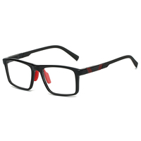 Lunettes à monture carrée prix usine, montures optiques TR90, montures sur mesure, lunettes de vue, style classique