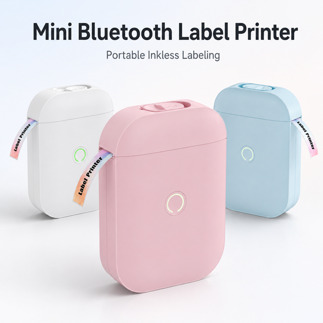 Hot Sale Mini Wireless Label Printer Barcode QR Code Price Tag Printer for Small Business