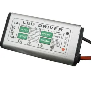 Controlador LED 4 ~ 7*1W fuente de alimentación de corriente constante 300mA