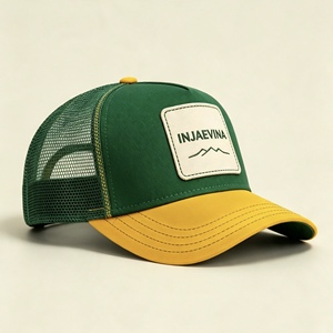 Custom Logo Unisex Adjustable Snapback Trucker <b>Cap</b>-Canvas Fabric Summer Outdoor Sports <b>Hat</b> - Product Image 2