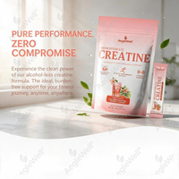 Poudre de créatine AegleWell, cocktail Paloma sans alcool au goût naturel, pour la force musculaire maigre et le soutien des performances athlétiques