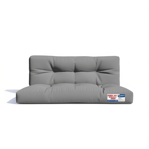 Cojín para Palet Exterior Furni Max, Gris, 100% Poliéster, Resistente al Agua, Rectangular, para Uso en Todas las Estaciones - Product Image 1