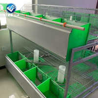 Nouvelle Cage à Lapins de Conception Européenne à Vendre (Qualité d'Usine Chinoise) Galvanisée à Chaud 16 Trous, Cage à Lapins YIZE 120