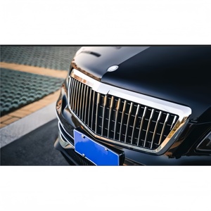 ชุดแต่งสไตล์ Maybach สำหรับ Mercedes-Benz <span class=keywords><strong>R</strong></span>-Class W251 ปี 2006-2017 ประกอบด้วยชุดกันชนหน้าและหลัง - Product Image 6