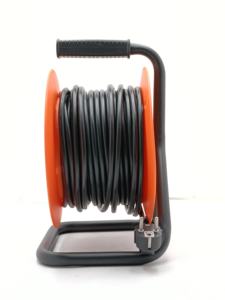 Enrouleur de câble ZNPON 16A 25/50M, 4 prises Schuko, Protection contre la surchauffe, H05VV-F d'isolation en PVC 3G 2.5mm2 <span class=keywords><strong>TF4</strong></span> - Product Image 3