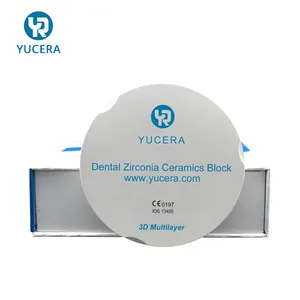 Yucera 3D cộng với Multilayer Zirconia khối CAD/Cam hệ thống Gốm khối hệ thống cho phòng thí nghiệm 95 Mét