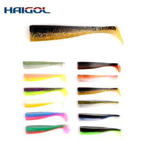 Couleur et emballage personnalisés Leurre d'alose à queue de pagaie, gabarit pré-rigé de 5 pouces, <span class=keywords><strong>leurres</strong></span> <span class=keywords><strong>souples</strong></span> en caoutchouc pour la pêche au bar - Product Image 4