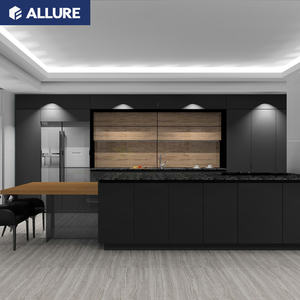 Encanto barato laminado simple modular hecho en Polonia casa estufa de cocina de gabinete de Filipinas - Product Image 5